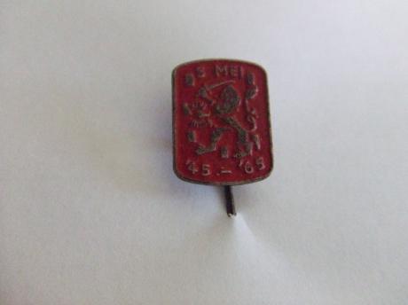 5 mei herdenking 1945-1965